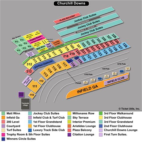 churchill downs clubhouse seating chart